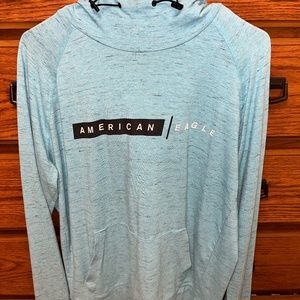 Blue American Eagle Sweatshirt - Size M